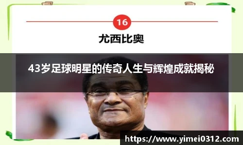 43岁足球明星的传奇人生与辉煌成就揭秘