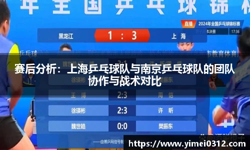 赛后分析：上海乒乓球队与南京乒乓球队的团队协作与战术对比