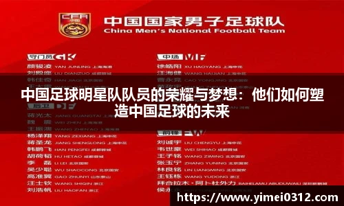 中国足球明星队队员的荣耀与梦想：他们如何塑造中国足球的未来